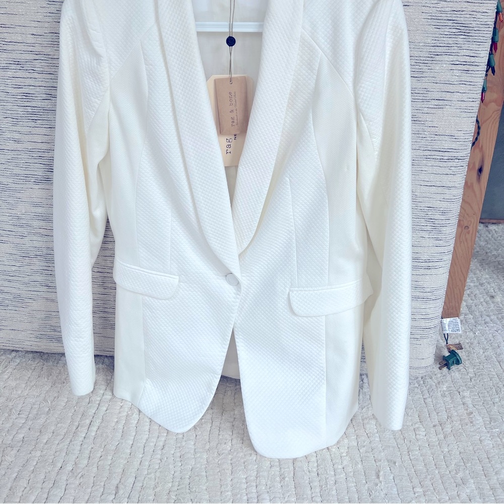 Rag & Bone Jefferson White Blazer!